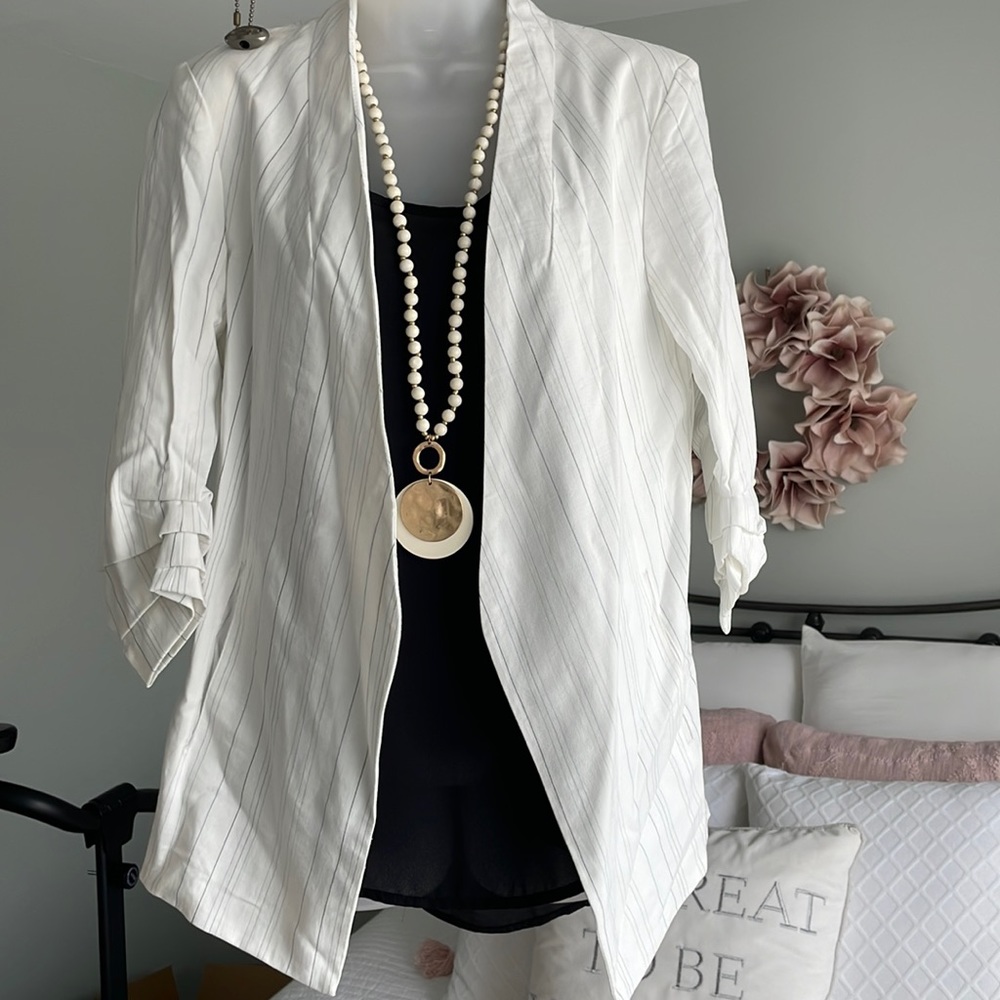 Rachel Zoe contemporary fit blazer jacket size medium